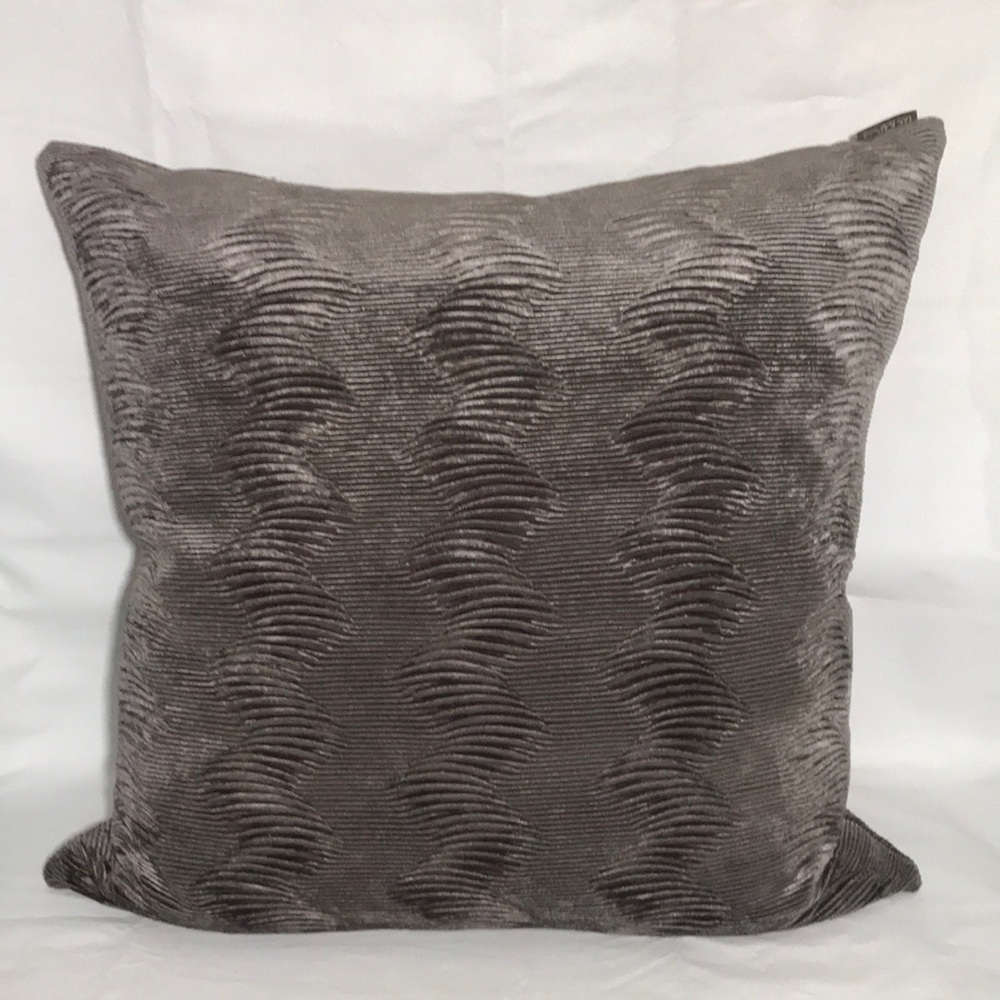 D.V. KAP Stream Decorative Throw Pillow Mushroom Color (Taupe)